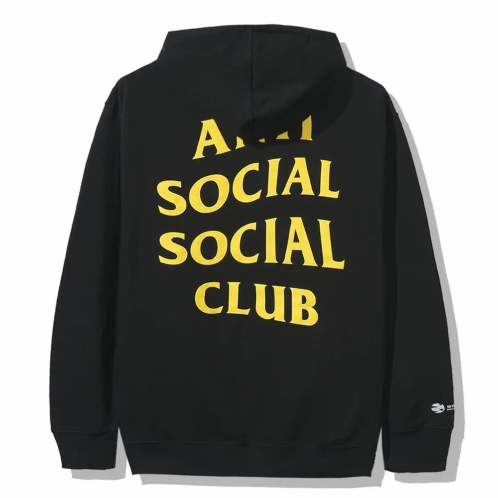 Anti Social Social Club Hoodie Sweatshirt - Black